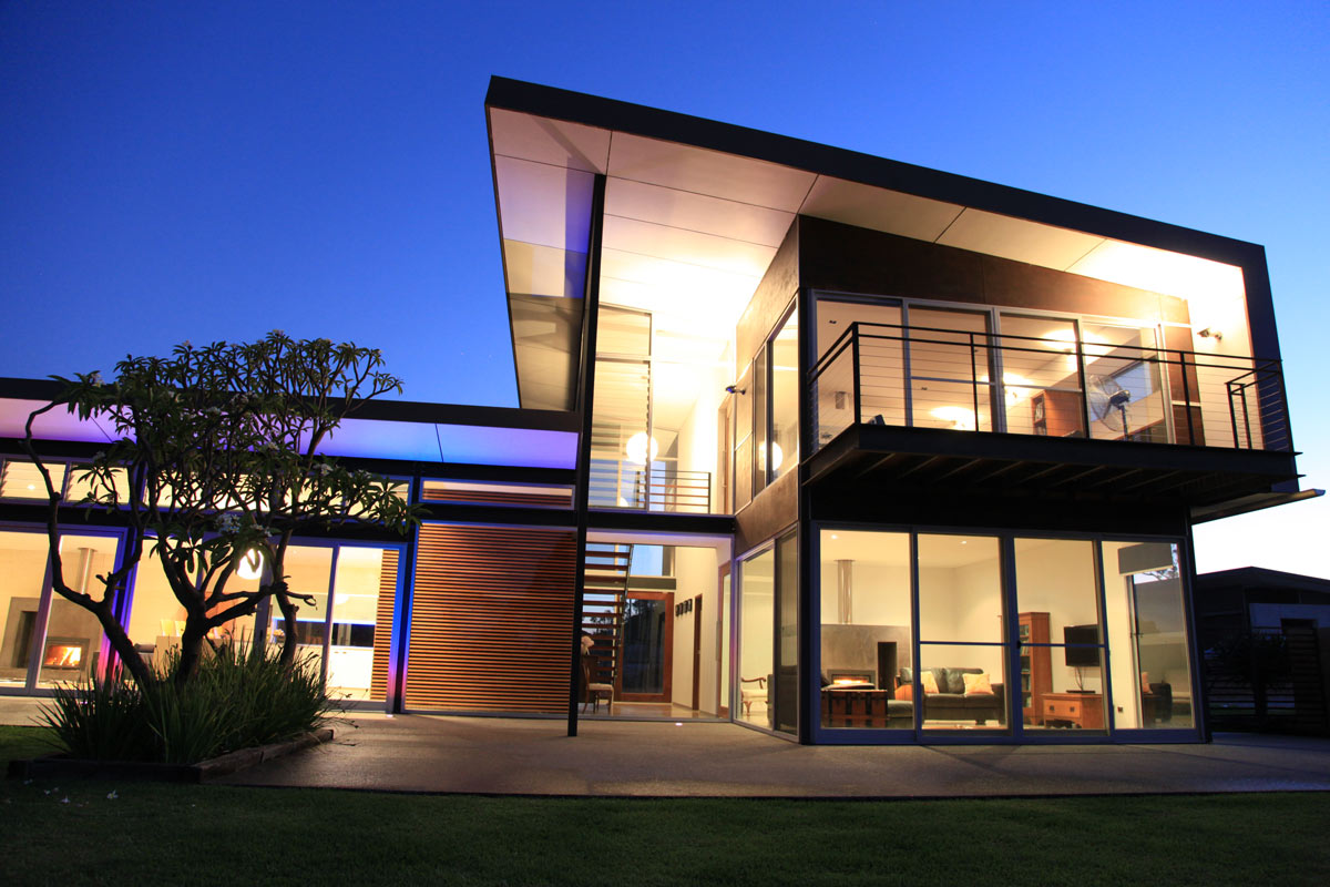 Environmentally sustainable house design in Busselton, this example is a house in Yallingup designed by awarded Perth and Busselton architect, Threadgold Architecture.