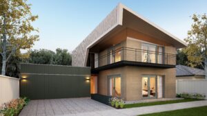 2 story house design double story house plan